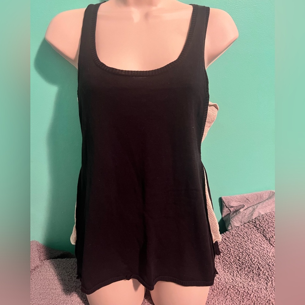 Nanette Lepore black tank size xs